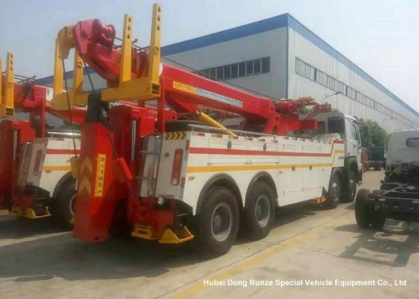 Buy cheap SHACMAN F3000 40Ton Wrecker Tow Truck , Heavy Duty Recovery Trucks from wholesalers