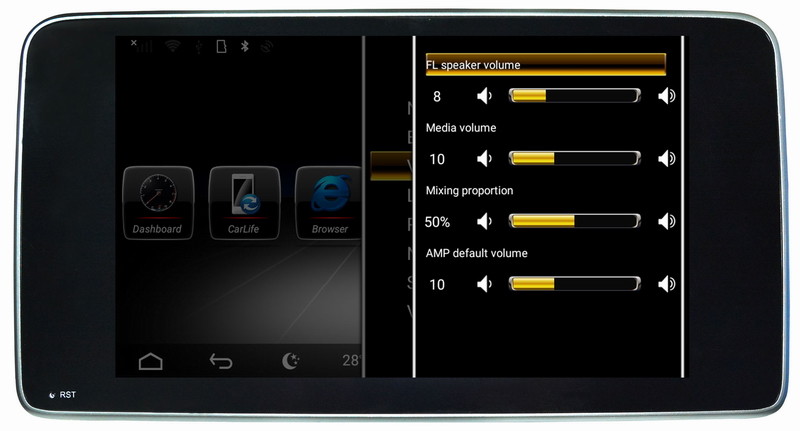 Ouchuangbo media player GPS radio for ML GL 2013 support BT MP3 mirror link android 8.0 OS 4+32