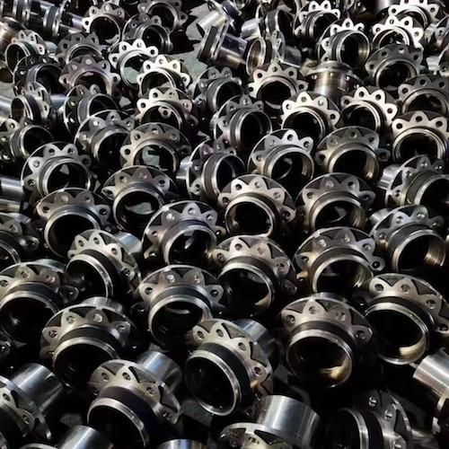 Buy cheap Ductile Iron Wheel Hub GGG45 Iron Casting Parts For Automobile Industry from wholesalers