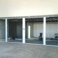 Buy cheap Stainless Steel Grill Shutter Door Automatic motorized lateral Sliding Door product