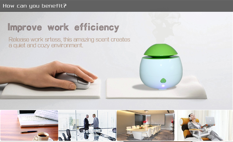 Auto Shutoff 4W 50ml 800mA 30ml/Hr USB Air Humidifier