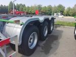 3 Axle Semi Trailer 40ft Skeleton Tractor Trailer
