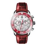 47.0MM Multifunction stainless steel case genuine leather band men's luxury