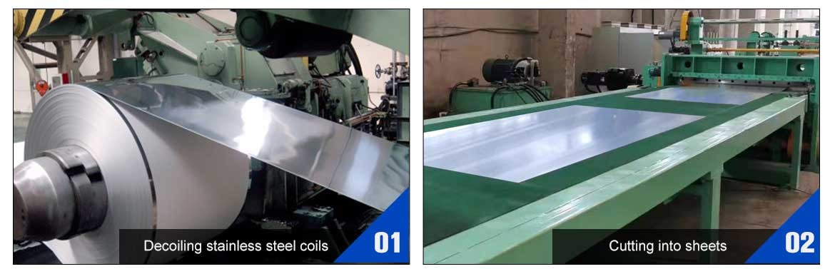Trapezoidal Stainless Steel Corrugated Sheet T Shaped roofing sheet large stock manufacturer supplier