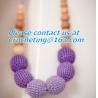 Buy cheap Breastfeeding toy for baby Teething Necklace Nursing Necklace Breastfeeding Necklace Croch from wholesalers