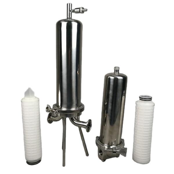 Buy cheap SS316 SUS Food Grade Stainless Steel Micron Water Filter Housing for single and multi cartridge from wholesalers