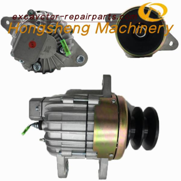 Buy cheap Bulldozer 4D120 24V 30A Alternator Komatsu D60 600-821-3350 from wholesalers