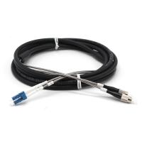 Buy cheap 2 Core Singlemode Duplex LSZH GYFJH Outdoor DLC-DLC Fiber Optic Patch Cord product