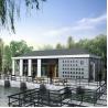 Buy cheap Luxury Light Steel Villa House / Prefabricated Prefab Metal Building Homes from wholesalers