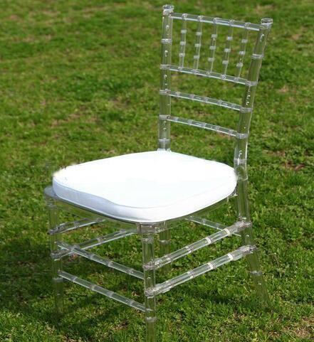 Buy cheap Clear China Resin Chiavari Chair with Cushion from wholesalers