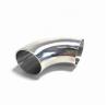 Buy cheap OEM Supported Stainless Steel 316L Sanitary Fitting 90 Degree Polished Weld Short Elbow from wholesalers