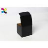 Buy cheap Matt Black Color Corrugated Paper Offset Printed Shipping Boxes Embossed Logo from wholesalers