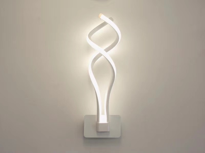 Postmodern simple and creative acrylic wall lamp for bedroom sittingroom etc.