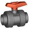 Buy cheap GF PVC - U/EPDM354 Compact Electric Ball Valve, 3/4" NPT Threaded, NSF Certified for Industrial Water Treatment from wholesalers