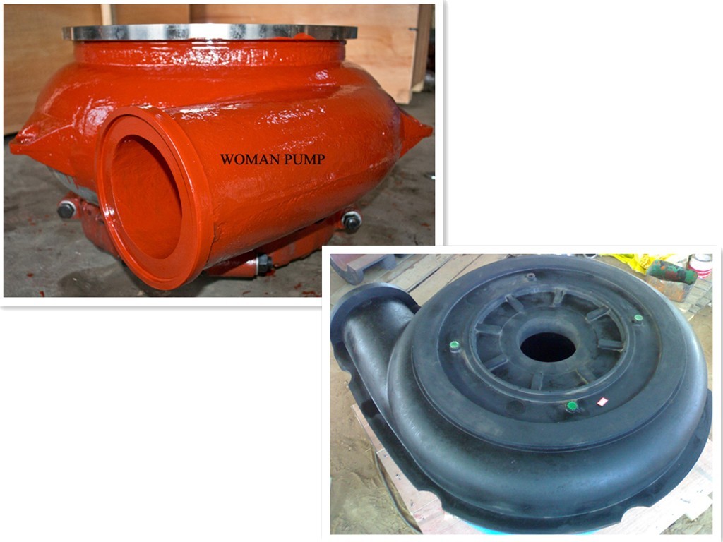 Anti Abrasive Centrifugal Sand Pump , Sand Vacuum Pump Corrosion Resistant