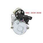 Excavator Starter Motor Excavator Parts Isuzu Engine Starting Motor 4HK1 ZX230