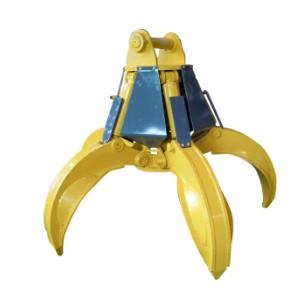 Buy cheap EC160 EC170 EC180 Hydraulic Orange Peel Grab For Waste Steel Transportation from wholesalers