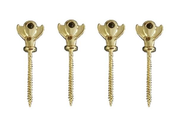 Buy cheap Gold Metal Screw In Coffin American Style , Coffins And Caskets Accessories from wholesalers