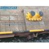 Buy cheap Casting Steel Bolted Anchorage Double Bitt Dock Inclined Bollard Ship Mooring Equipment from wholesalers