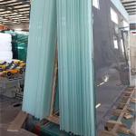 Clear Tempered Toughened Laminated Building Vsg Glass PVB Bronze 10mm 12mm 24mm