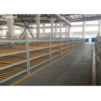Buy cheap Storage 500-800kg Carton Flow Rack Plastic Roller Sliding Shelves System shelves product