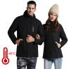 Buy cheap Outdoor Electric Heated Jacket Waterproof Winter Sport Three In One Men Ski Jacket from wholesalers