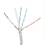 Unshielded UL CM CMR Rated Cat6 UTP Cable PVC Jacket HDPE Insulation
