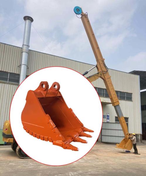 Buy cheap Q355B And Q420 Excavator Rock Bucket 30 - 45ton 1.4-2.5 Cbm from wholesalers