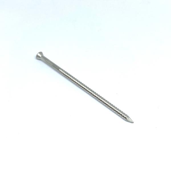 Buy cheap 75MM Length Ring Shank A2 Stainless Steel Nails from wholesalers