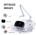 Glass Tube Co2 Fractional Laser Machine 635nm For Skin Birthmark Acne Removal