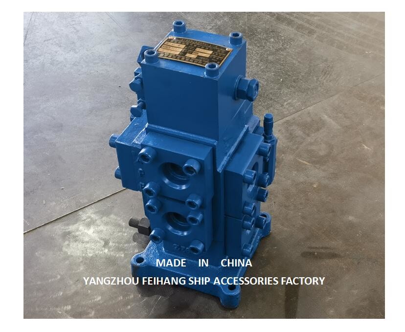 CONTROL VALVE-WINCH CONTROL BLOCK MODEL-JHH08-6C-PT-200 PORT SIZE 3/4"-DN20,FLOW 120L/MIN,CAST IRON MATERIAL