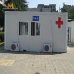 Disassemble Prefabricated Modular Hospital Convenient Mobile Clinic Use