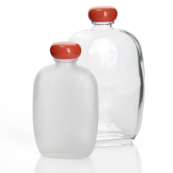 Buy cheap Wholesale Manufacture 200ml 300ml 500ml Twistable Cap Juice Beverage Glass Drinking Bottle from wholesalers