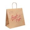 Buy cheap Brown/White/Customized Twist Handle Paper Bag 10kg For Shopping Gift Retail from wholesalers