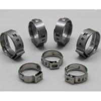 Buy cheap Stainless Steel Cv Joint Boot Clamp Ear Type Hose Clamps product