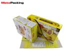 Folding Customized Cookie Packaging Boxes , Paper Cardboard Food Boxes