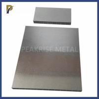 Buy cheap Ti0.5-Zr0.1 TZM Molybdenum Alloy Plate Corrosion Resistance Polished Alloy product