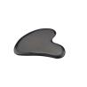 Buy cheap Black Obsidian Facial Healing Jade Gua Sha Stone 25g 80*50*25mm from wholesalers