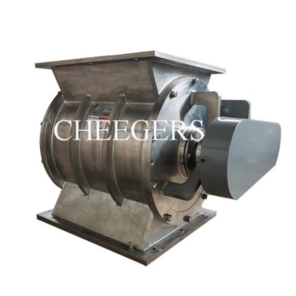 Buy cheap SS316 50rpm Rotary Feeder Valve With Adjustable Steel Tips from wholesalers