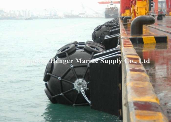 CCS Certification Wear Resistant Pneumatic Marine Fender With Rubber Tube