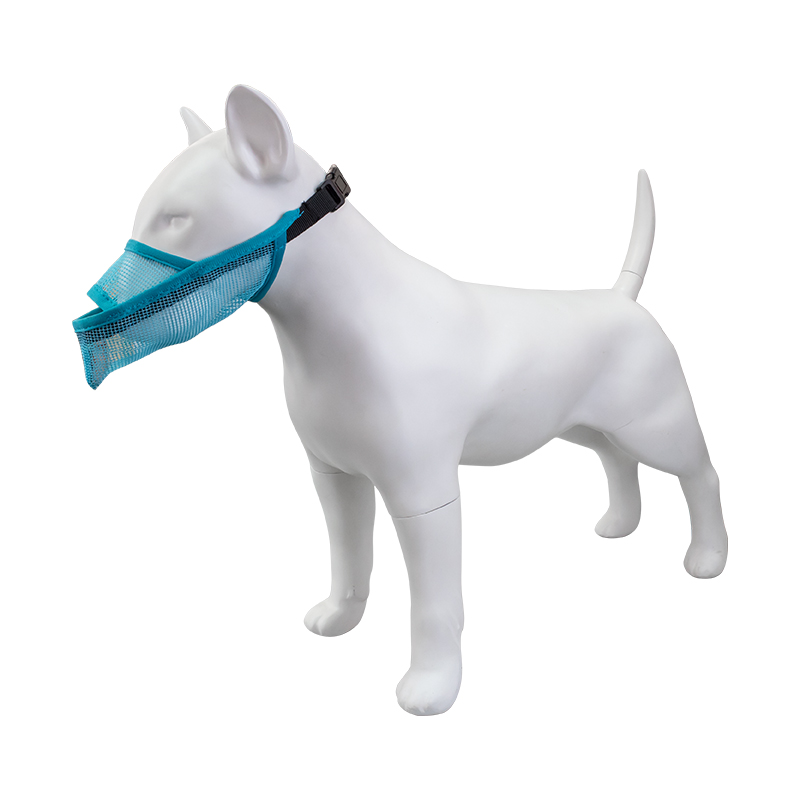 Fake Nylon Dog Pet Muzzles Anti Bite Outdoor Mesh Dog Muzzle