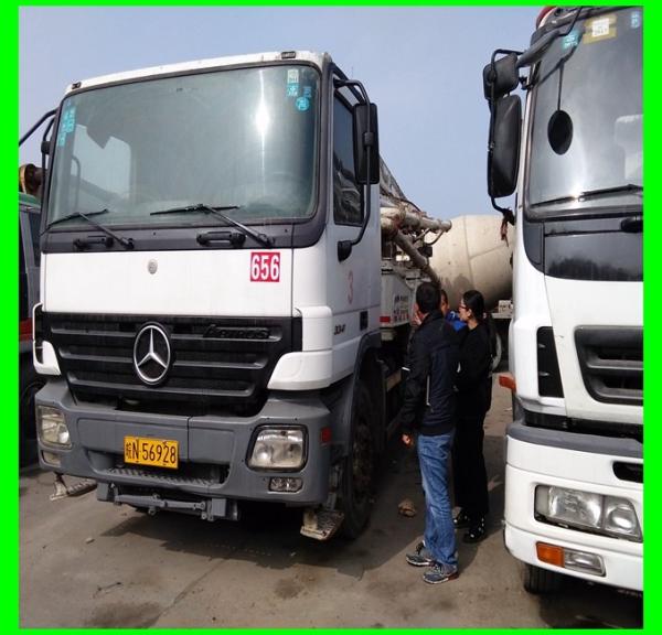 Buy cheap 2013 37m 2hand zoomlion benz concrete pump Truck,Isuzu Concrete Mixer,China Concrete mound truck mixer from wholesalers