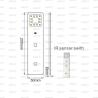 Buy cheap Super Slim Aluminium Housing Wall Installation LED Furniture Cabinet Lamp CE Approval from wholesalers