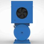 Jufeng single phase permanent magnet screw air compressor 10hp 7.5kw