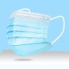 Buy cheap Blue Disposable Medical Masks Melt Blown Protective Sterile Face Masks 16.5*8.5 from wholesalers