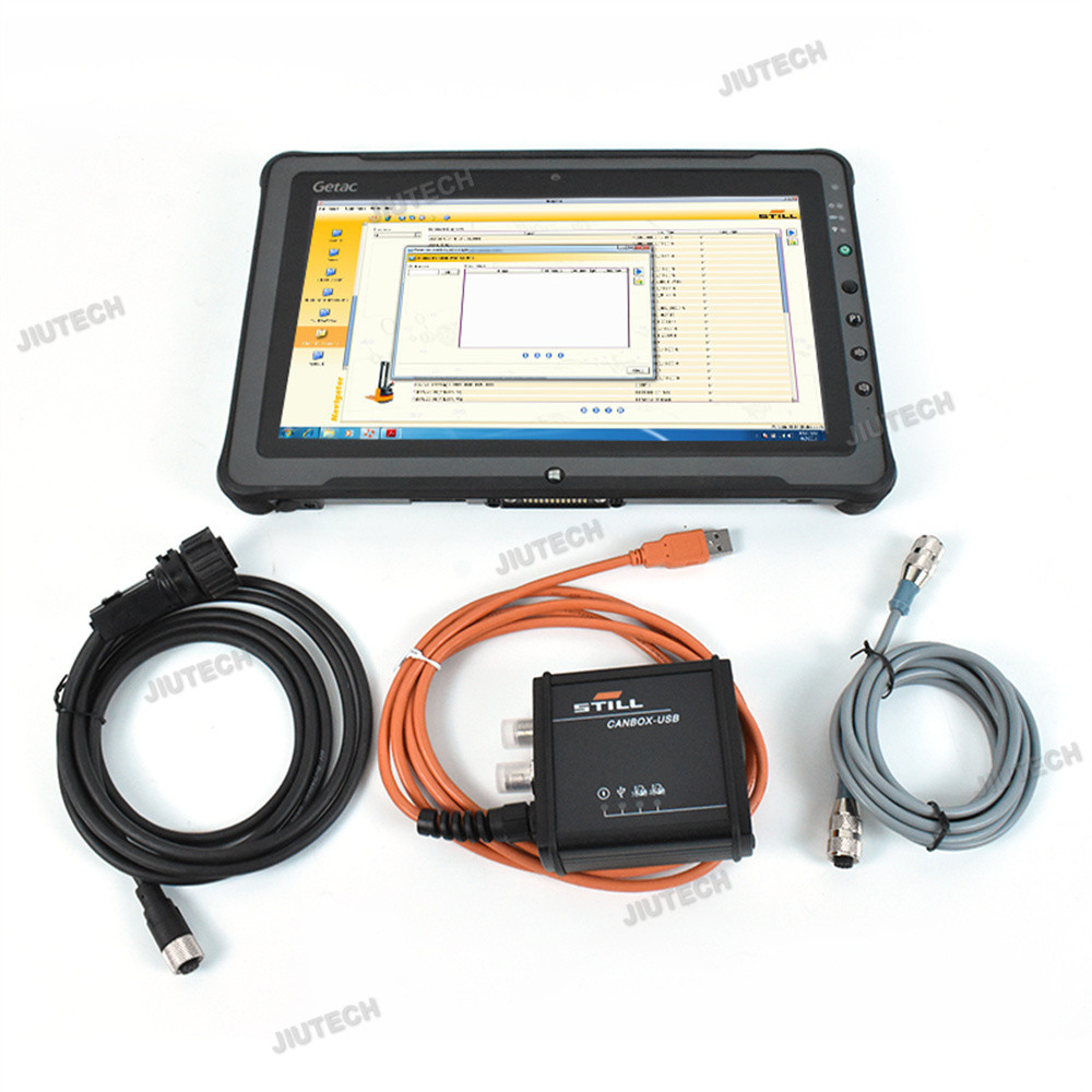 Forklift For Still Incado Box Diagnostic Kit for STILL STEDS Navigator forklift Diagnostic tool +Getac F110 tablet