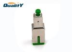 Male To Female Fixed SC APC Attenuator / Singlemode Optic Fiber Attenuator