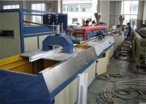 Wholesale UV Protective Plastic WPC Profile Production Line Extrusion Machine for Wood Door Board from china suppliers