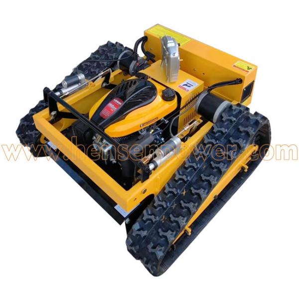 Buy cheap 15HP Loncin 452 Gas Powered Lawn Mower Remote Control Lawn Mower For Hills from wholesalers