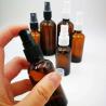 Buy cheap Stock Amber Glass Spray Bottle 10ml 15ml 20ml 30ml 50ml 100ml Round Glass Empty Perfume Bottle Black Cap Cylinder Bottle Perfume from wholesalers